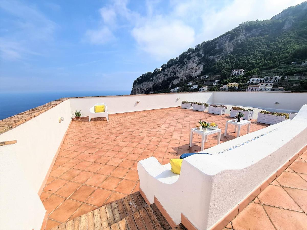 Ferienwohnung La Casa Dei Venti Amalfi Exterior foto